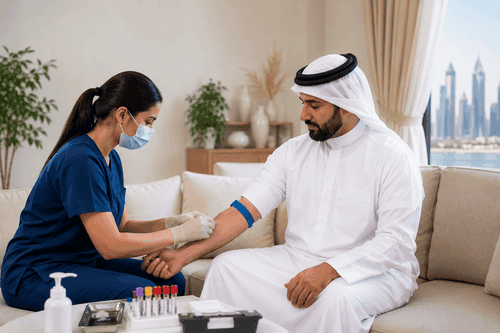تحليل دم في المنزل قطر: الدليل الكامل للفحوصات المخبرية المنزلية