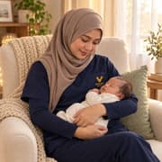 رعاية حديثي الولادة ومجالسة الأطفال