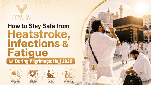 How to Stay Safe from Heatstroke, Infections & Fatigue During Pilgrimage: Hajj 2026