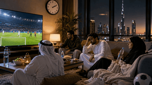 Staying Up Late for World Cup Matches: Sleep & Health Tips for GCC Fans