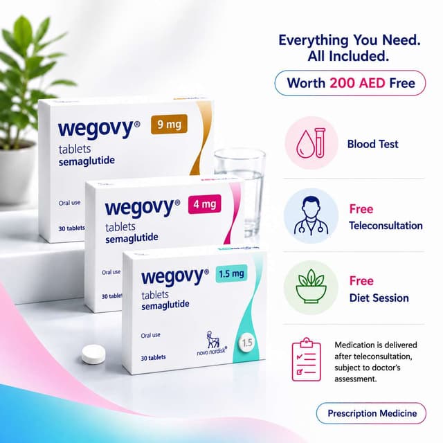 Wegovy Pill + FREE At-Home Metabolic Blood Test & Free Consultation