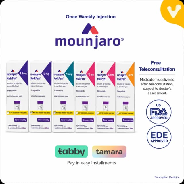 Mounjaro Injection + FREE At-home GLP-1 Baseline Blood Test