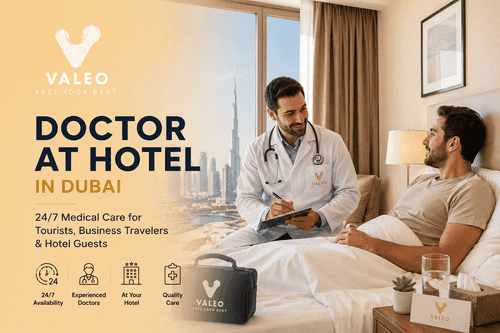 Doctor at Hotel in Dubai: 24/7 Medical Care for Tourists, Business Travelers & Hotel Guests